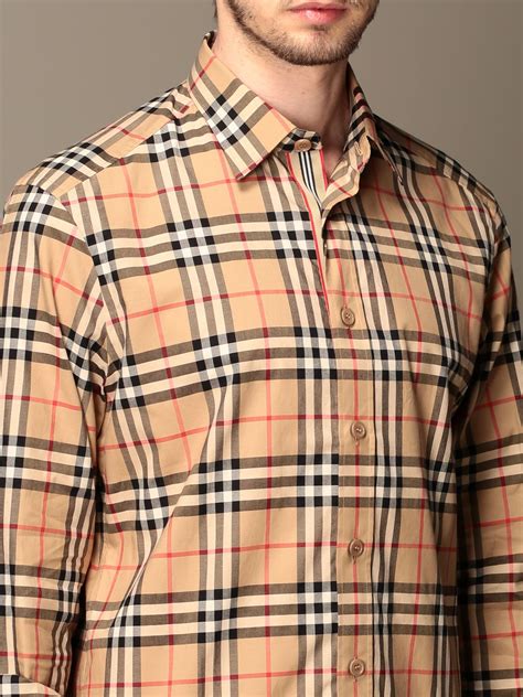 used burberry mens shirt